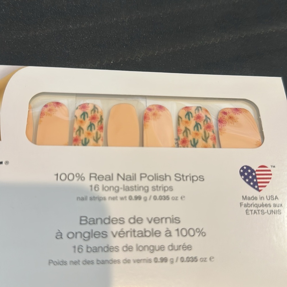Desert Flora nail strips from Color Street. New with tags - Picture 8 of 8